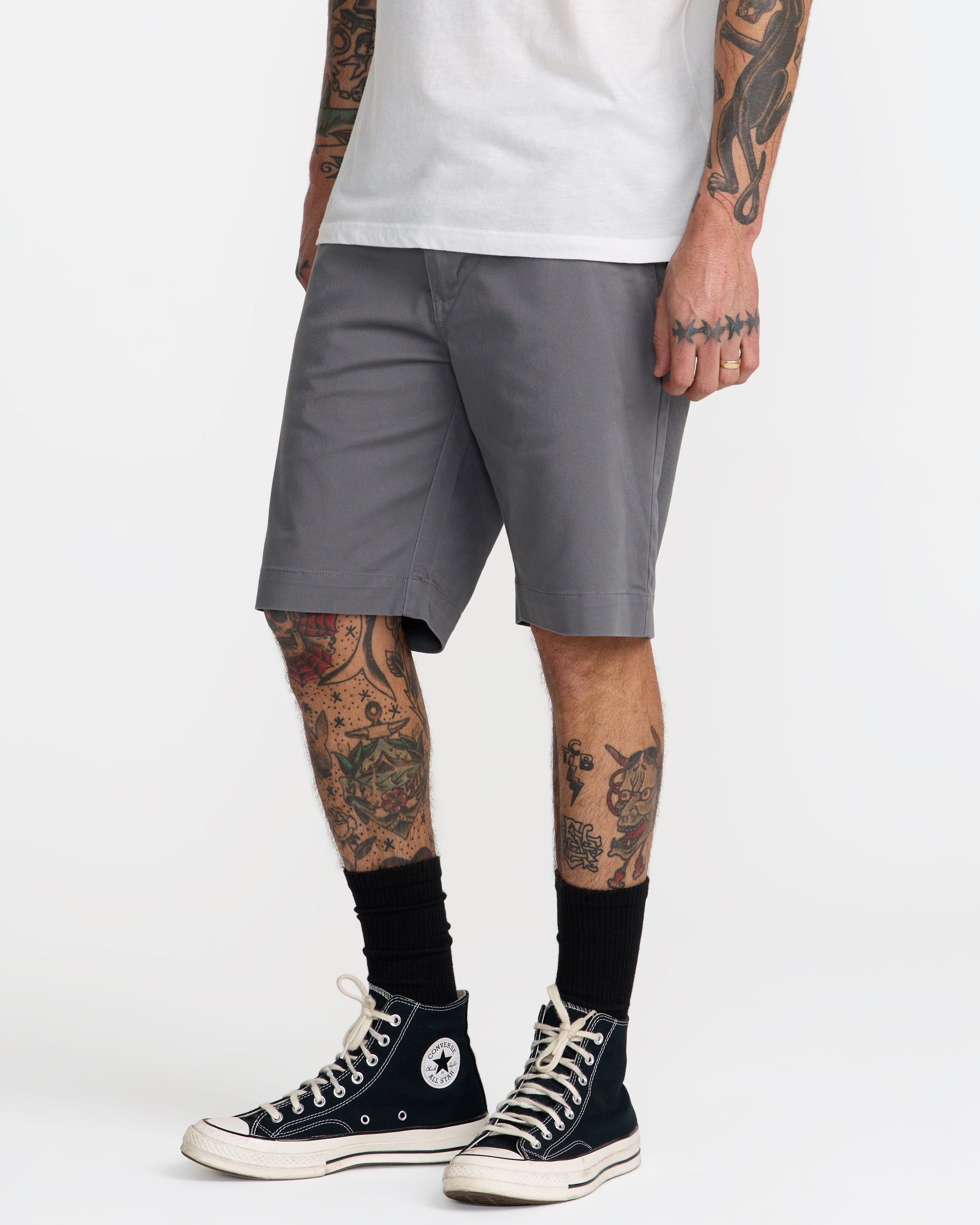 Weekend Stretch Short 20" - Smoke