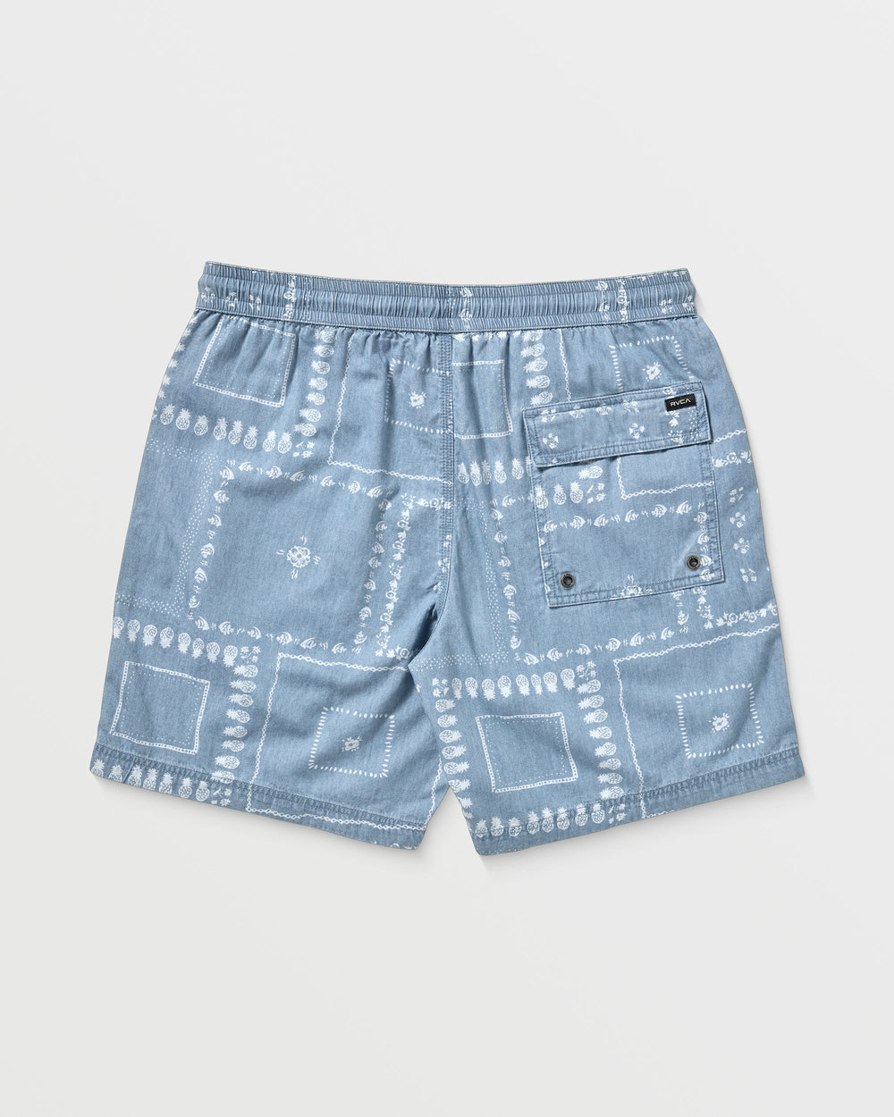 Escape Elastic Chambray 17" - Blue