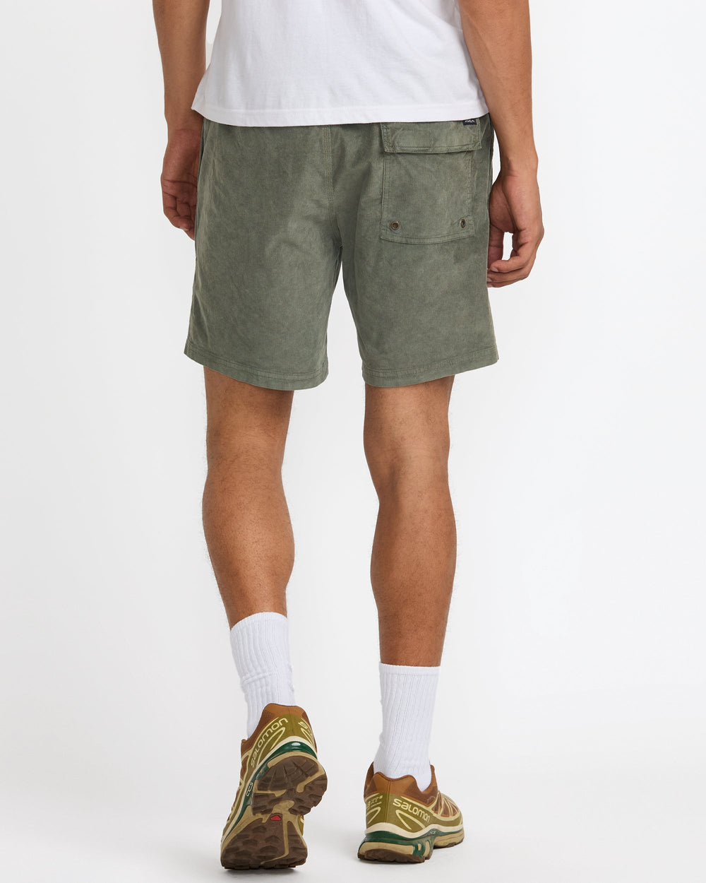 Escape Elastic Cord Short II - Sage Leaf