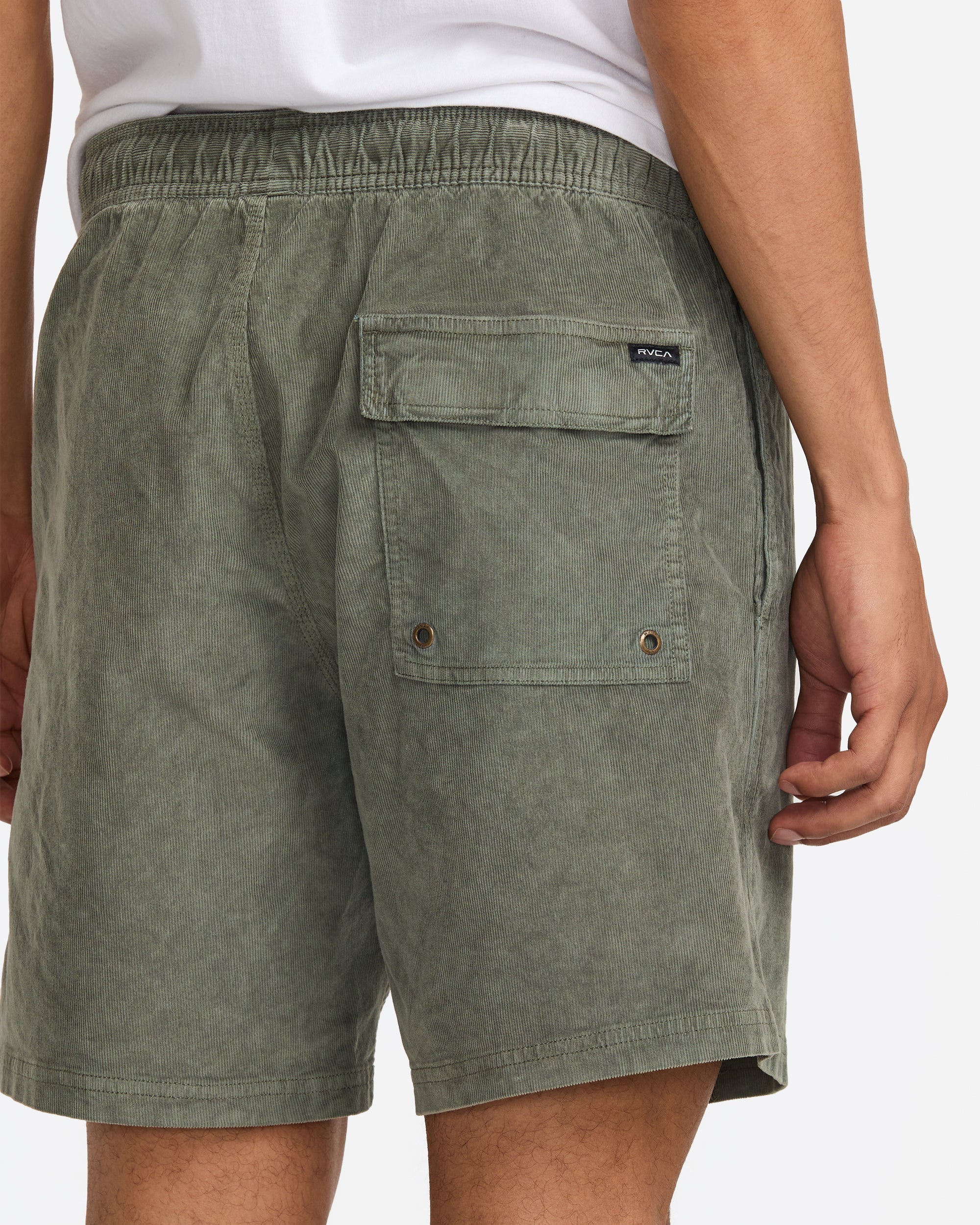 Escape Elastic Cord Short II - Sage Leaf