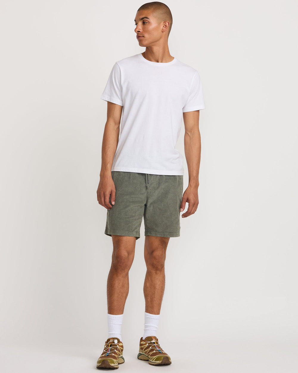 Escape Elastic Cord Short II - Sage Leaf