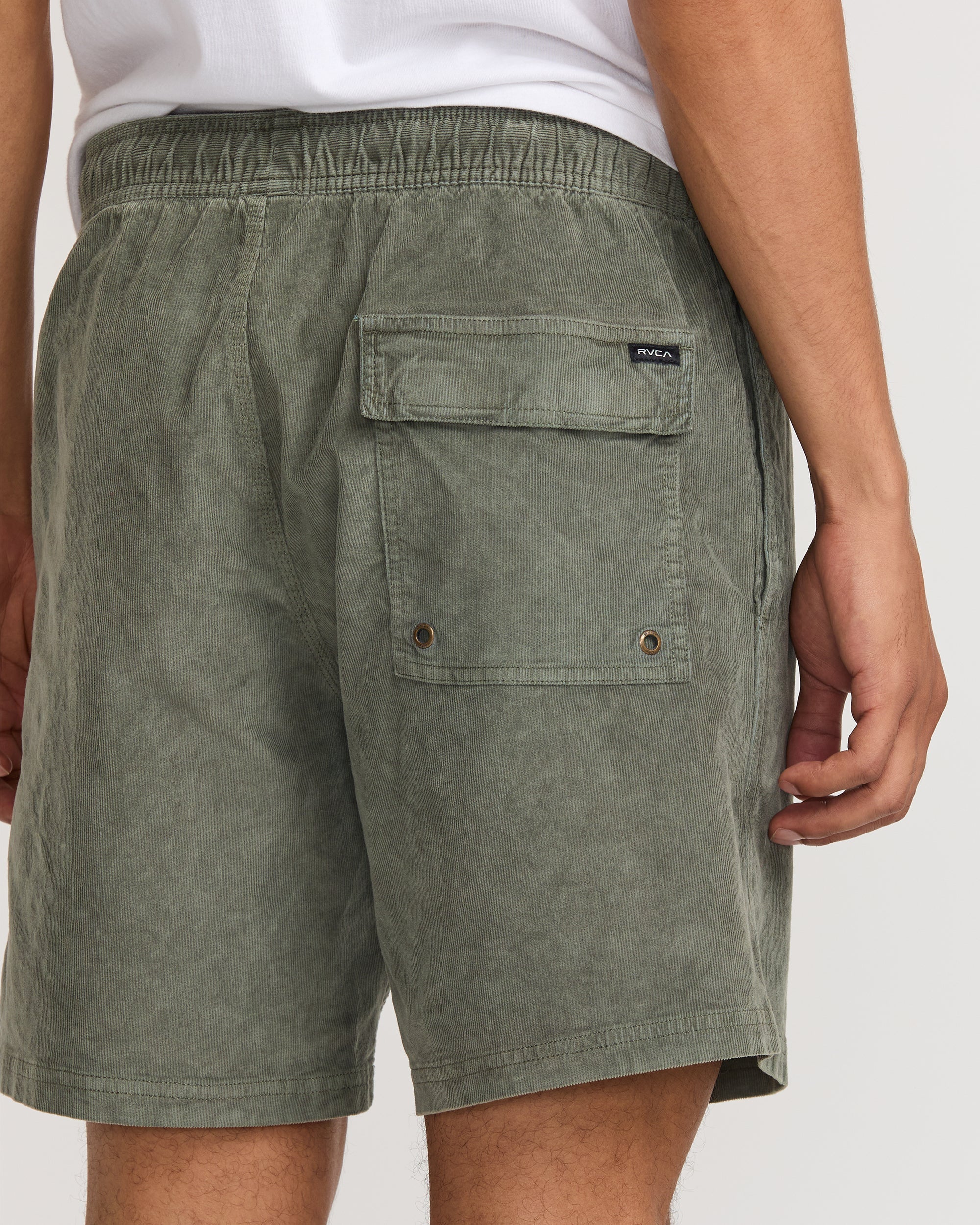 Escape Elastic Cord Short II - Sage Leaf