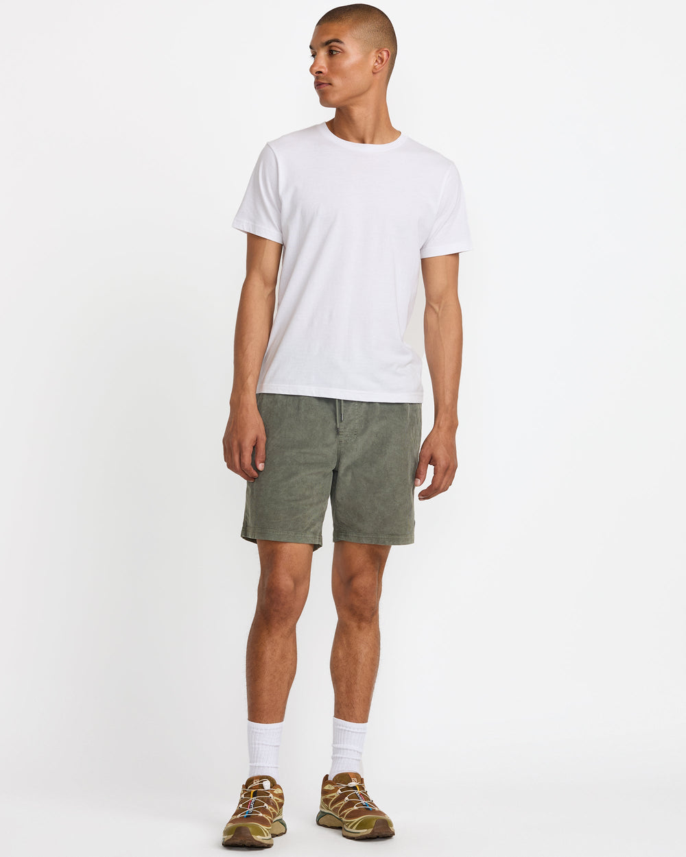 Escape Elastic Cord Short II - Sage Leaf