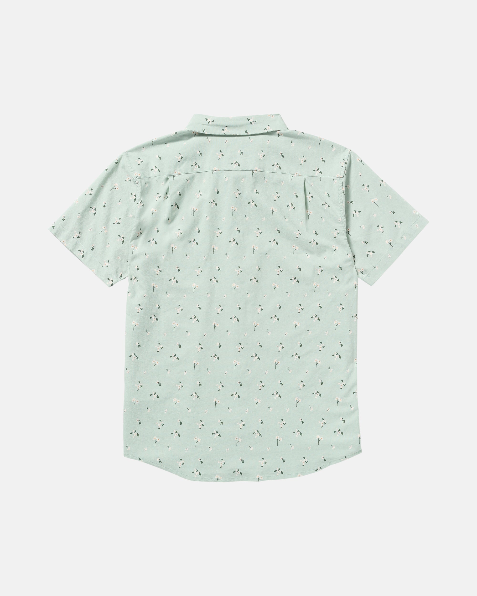 That'll Do Print Short Sleeve Shirt - Green Tea
