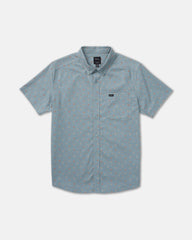 That'll Do Print Short Sleeve Shirt - Lead