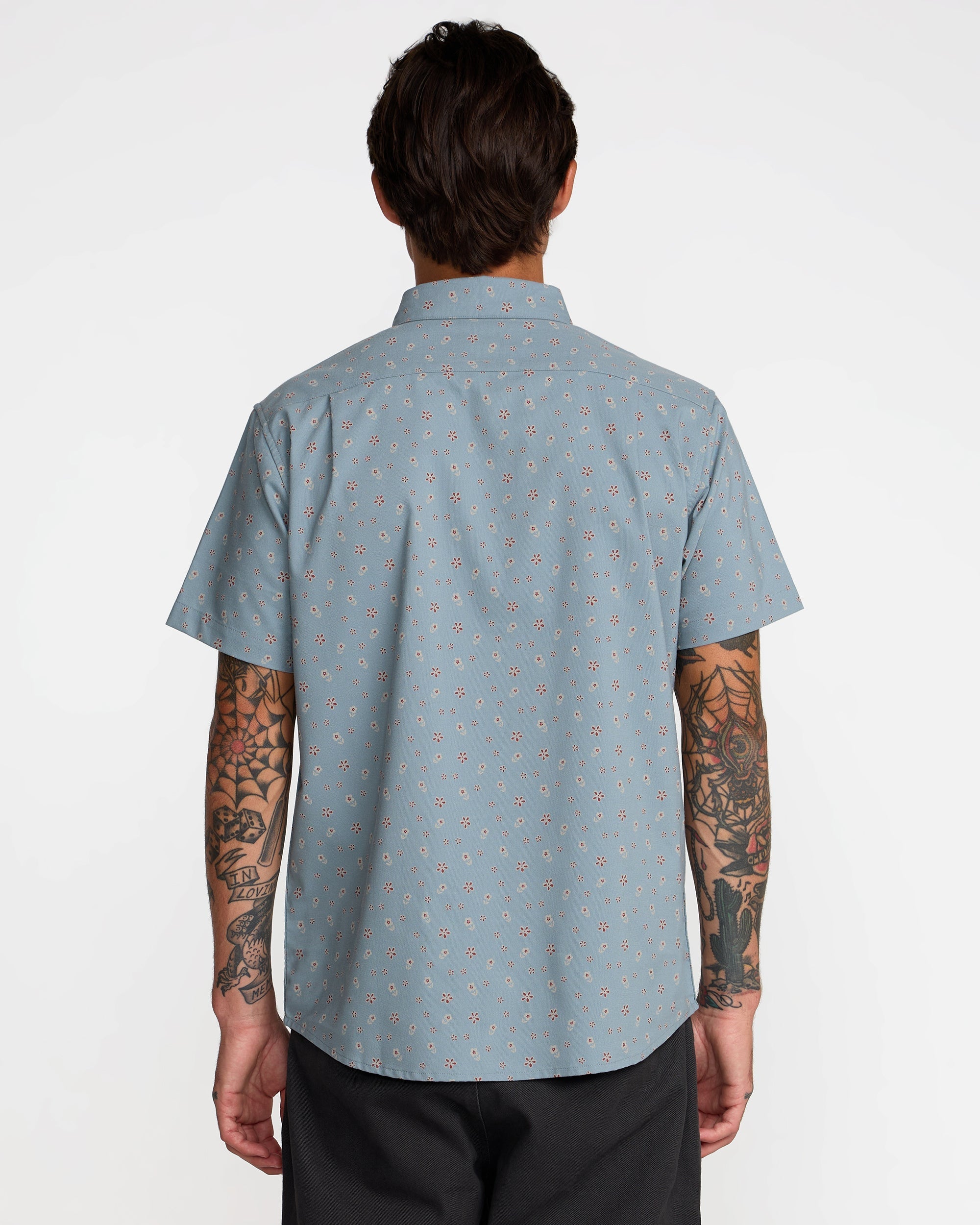 That'll Do Print Short Sleeve Shirt - Lead