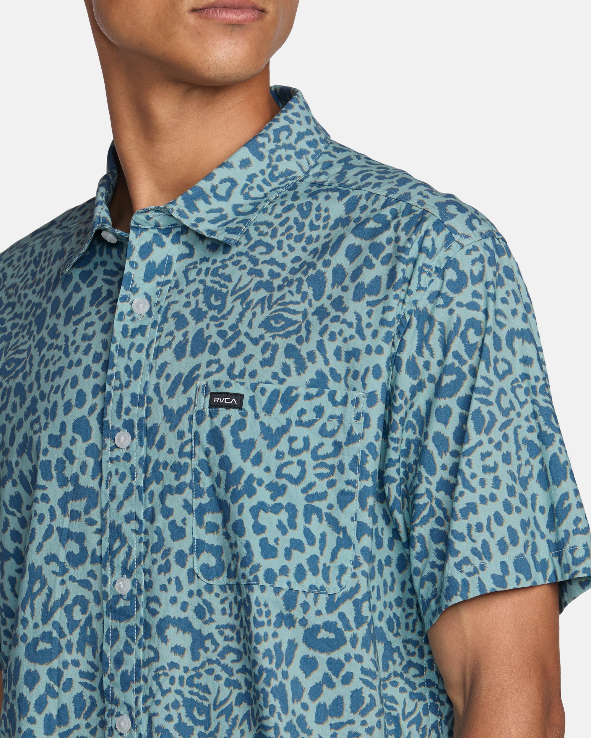 Anytime Short Sleeve Shirt - Blue Haze
