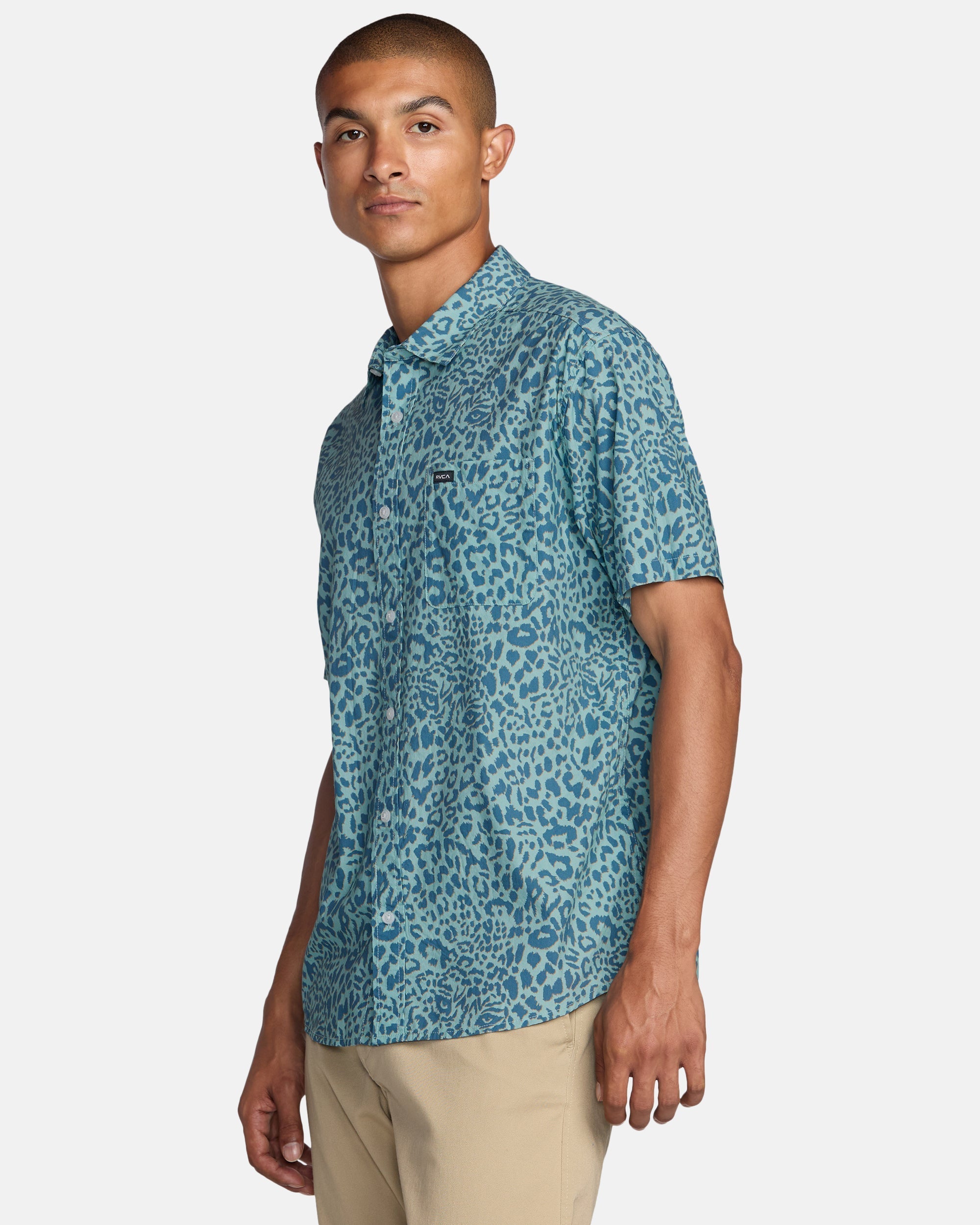 Anytime Short Sleeve Shirt - Blue Haze