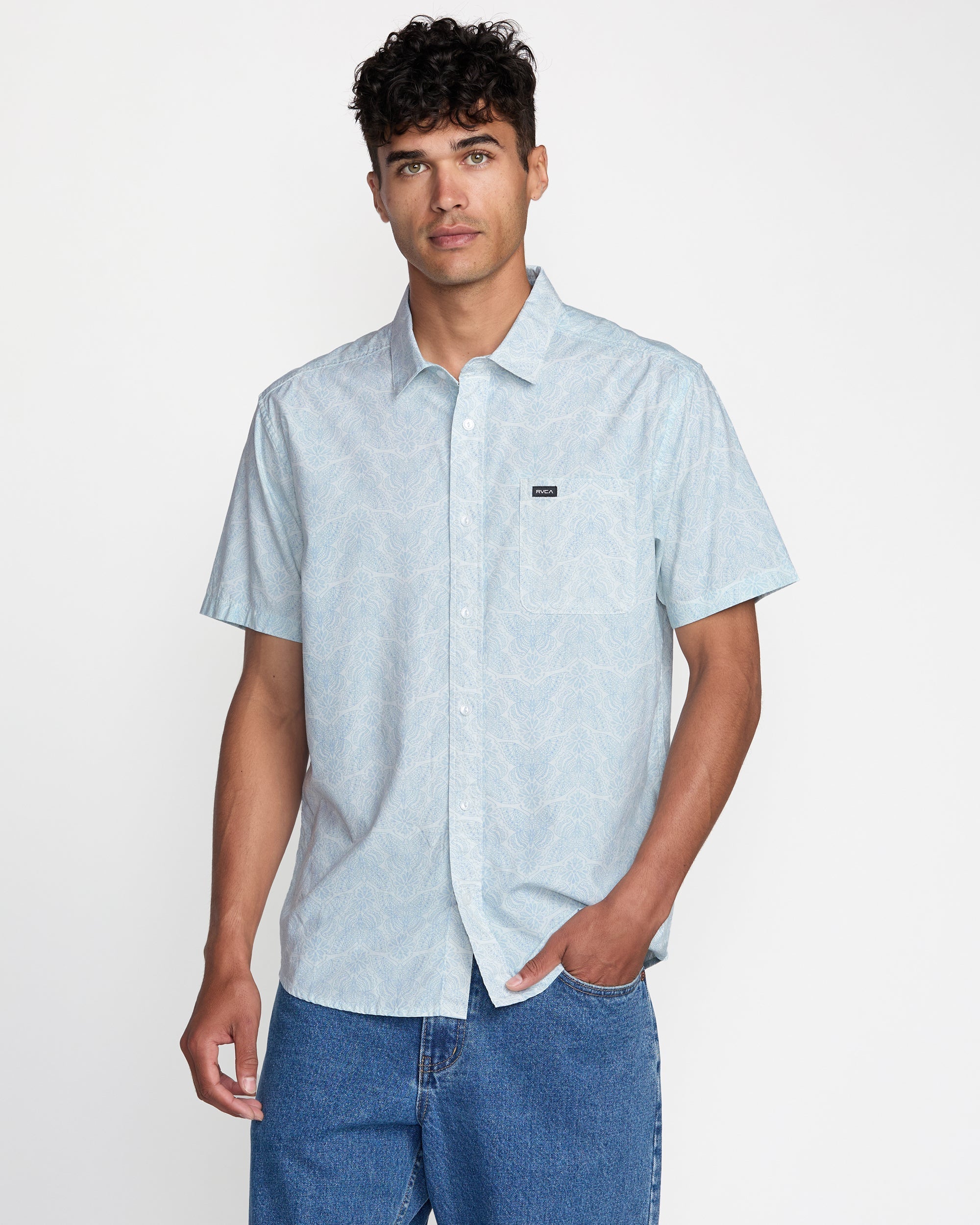 Anytime Short Sleeve Shirt - White