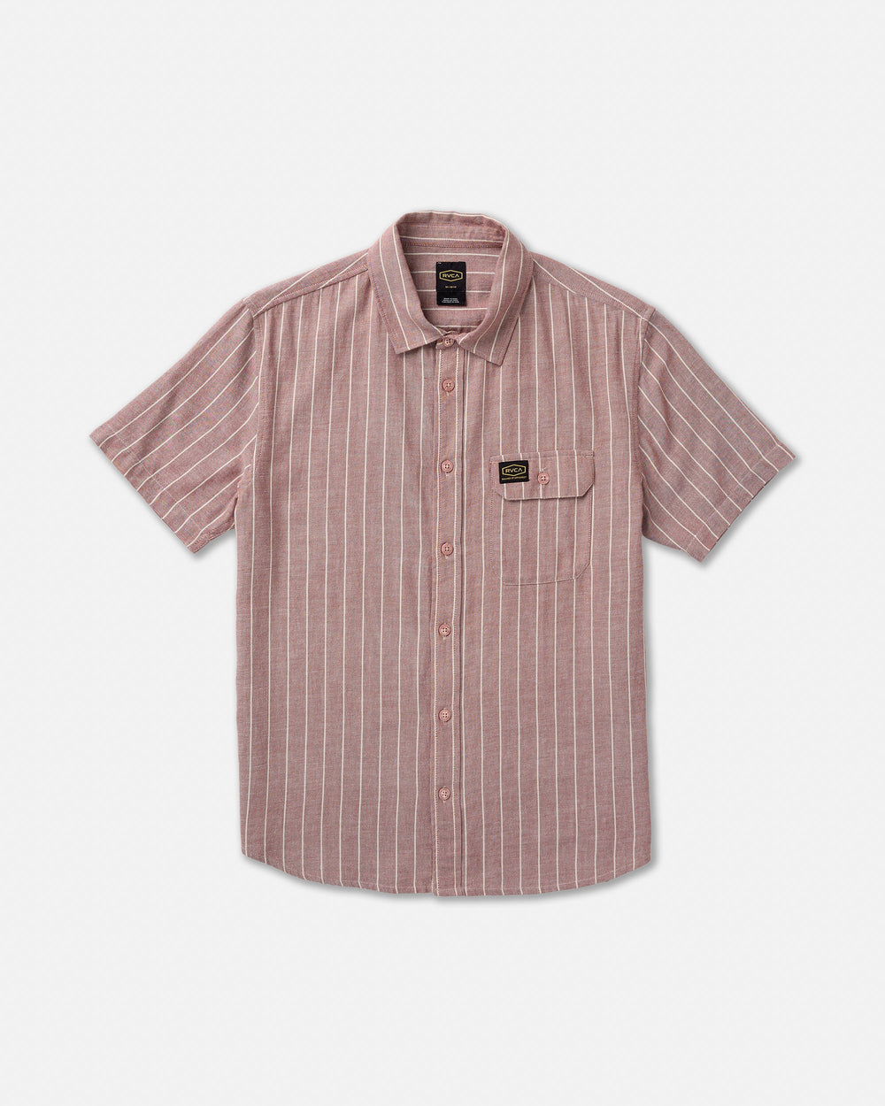 Dayshift Stripe II Short Sleeve Shirt - Red Earth
