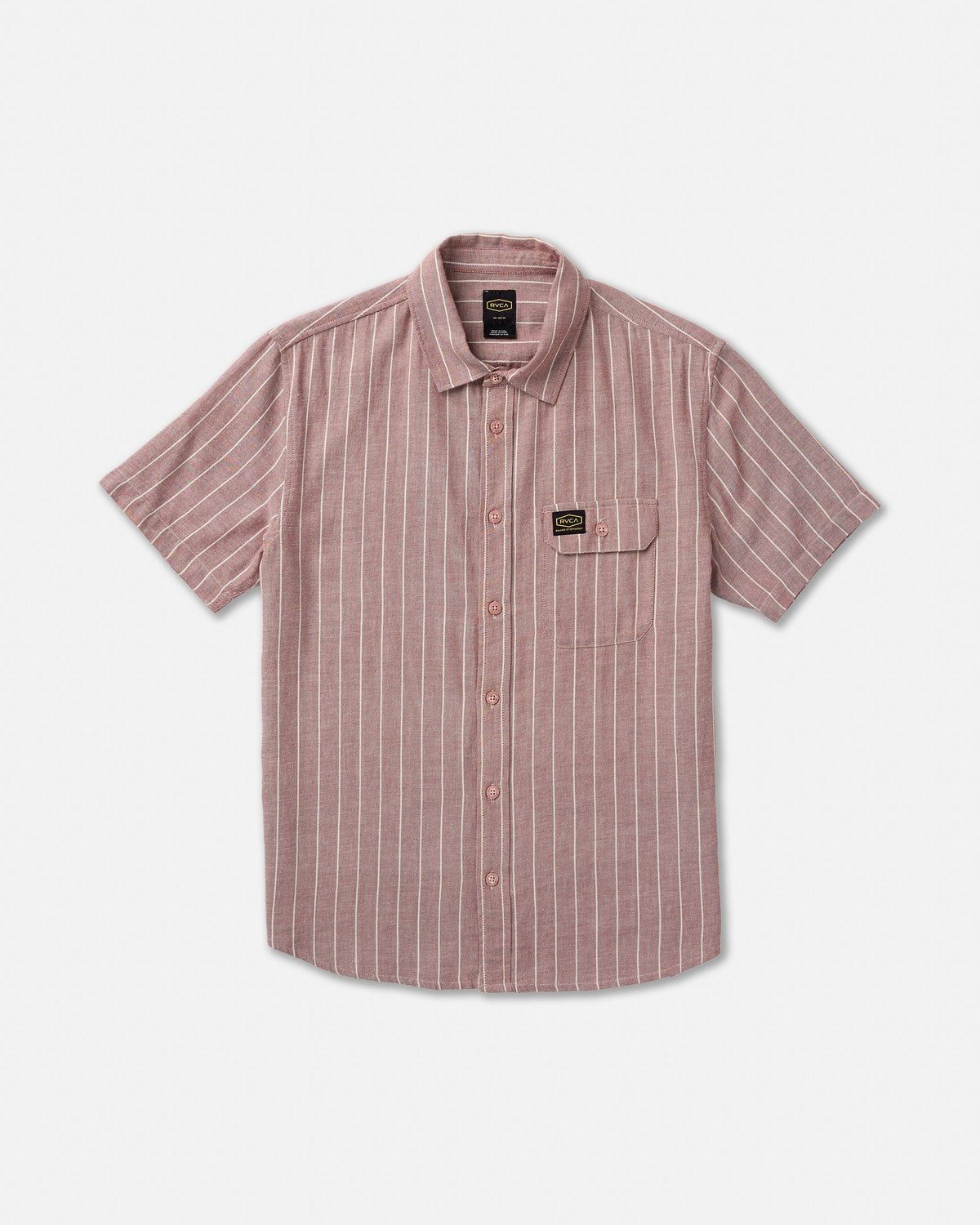 Dayshift Stripe II Short Sleeve Shirt - Red Earth