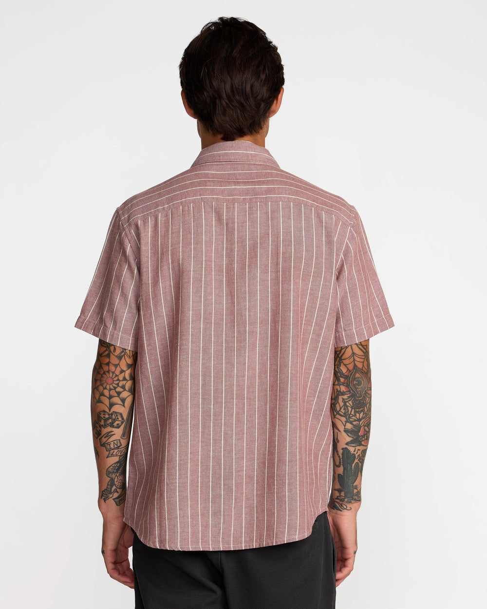 Dayshift Stripe II Short Sleeve Shirt - Red Earth