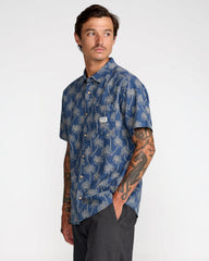 Exotica Short Sleeve Shirt - Dark Denim