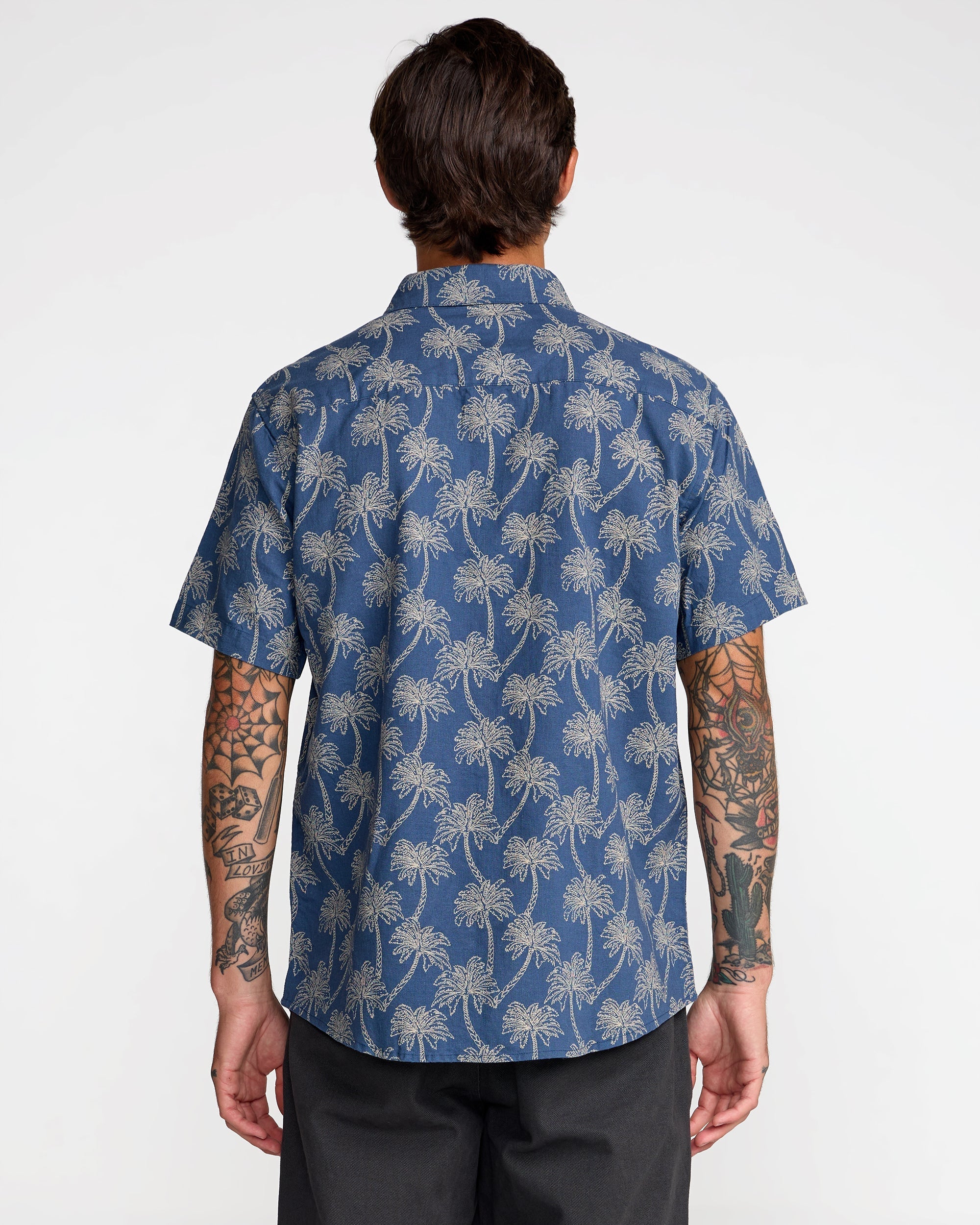 Exotica Short Sleeve Shirt - Dark Denim