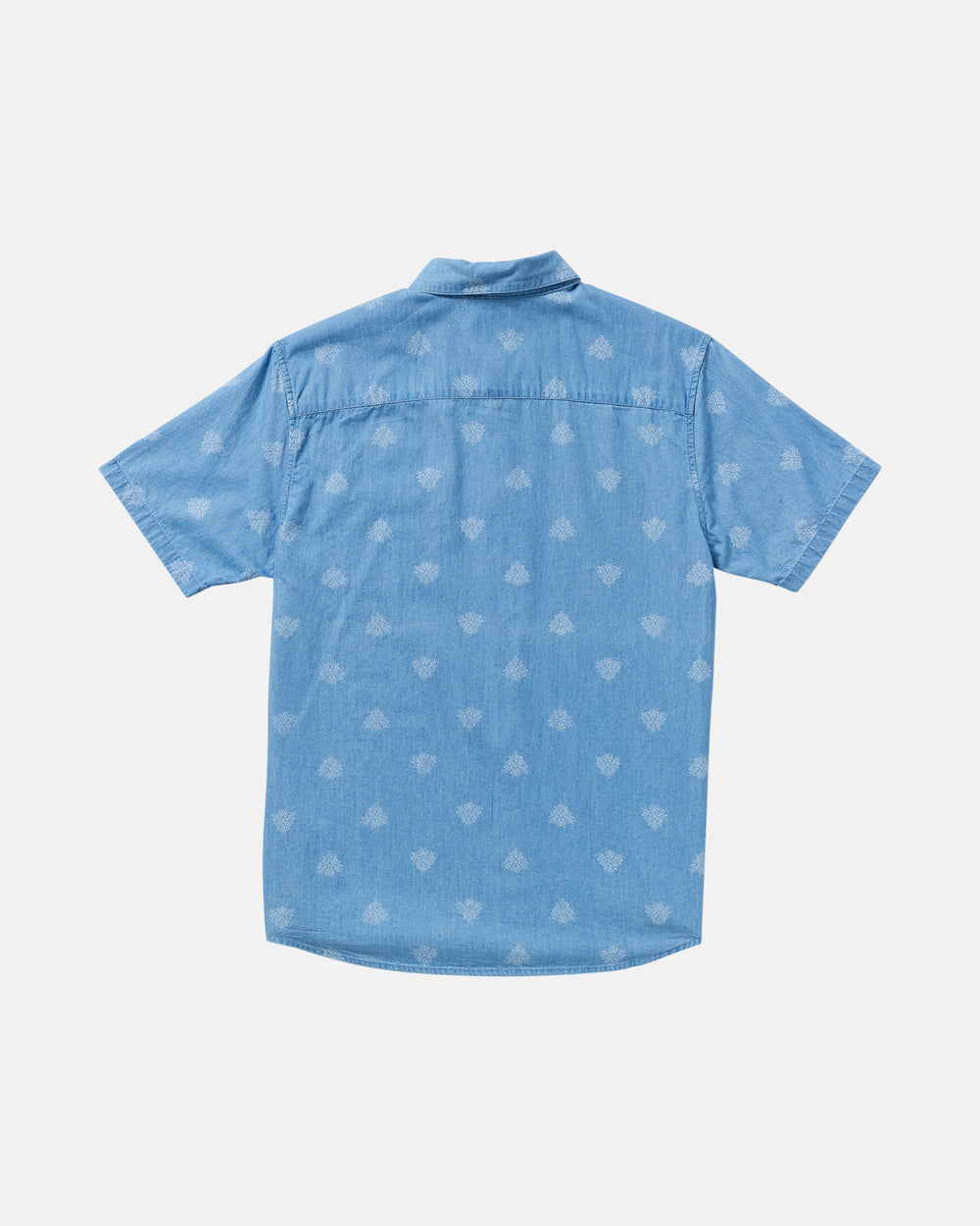 Frame Short Sleeve Shirt - Washed Chambray