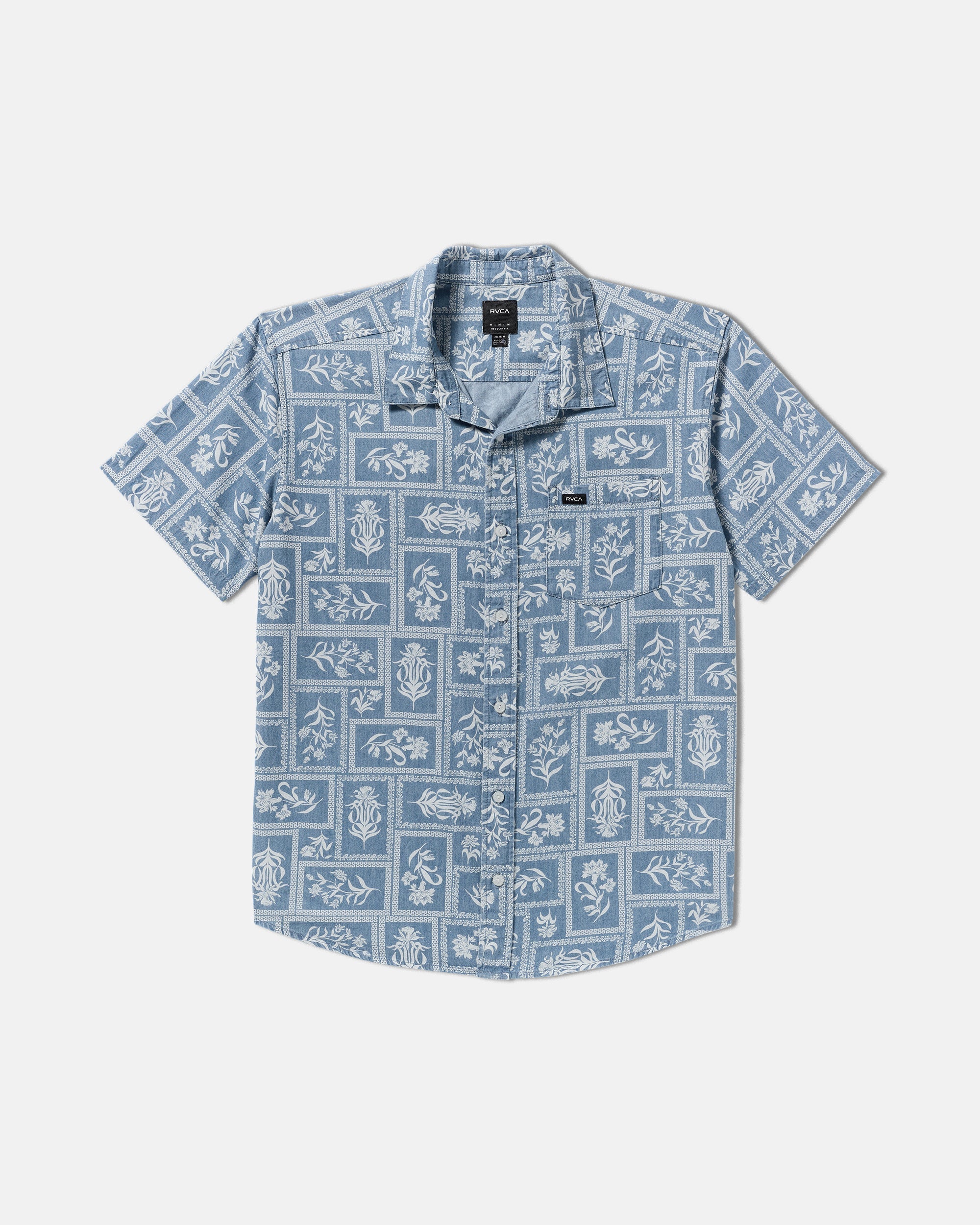Frame Short Sleeve Shirt - Vintage Navy