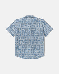 Frame Short Sleeve Shirt - Vintage Navy