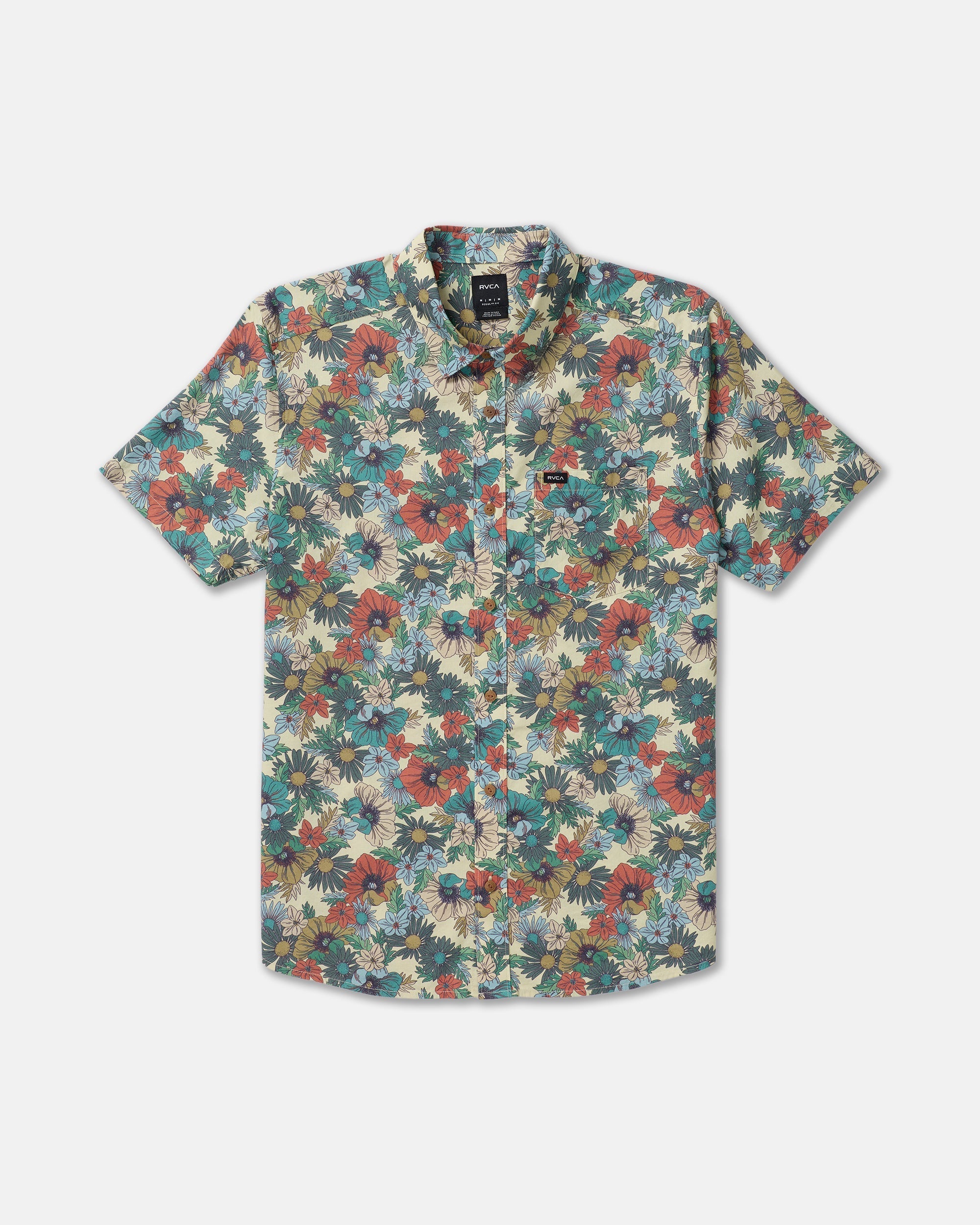 Botanical Short Sleeve Shirt - Ceramic