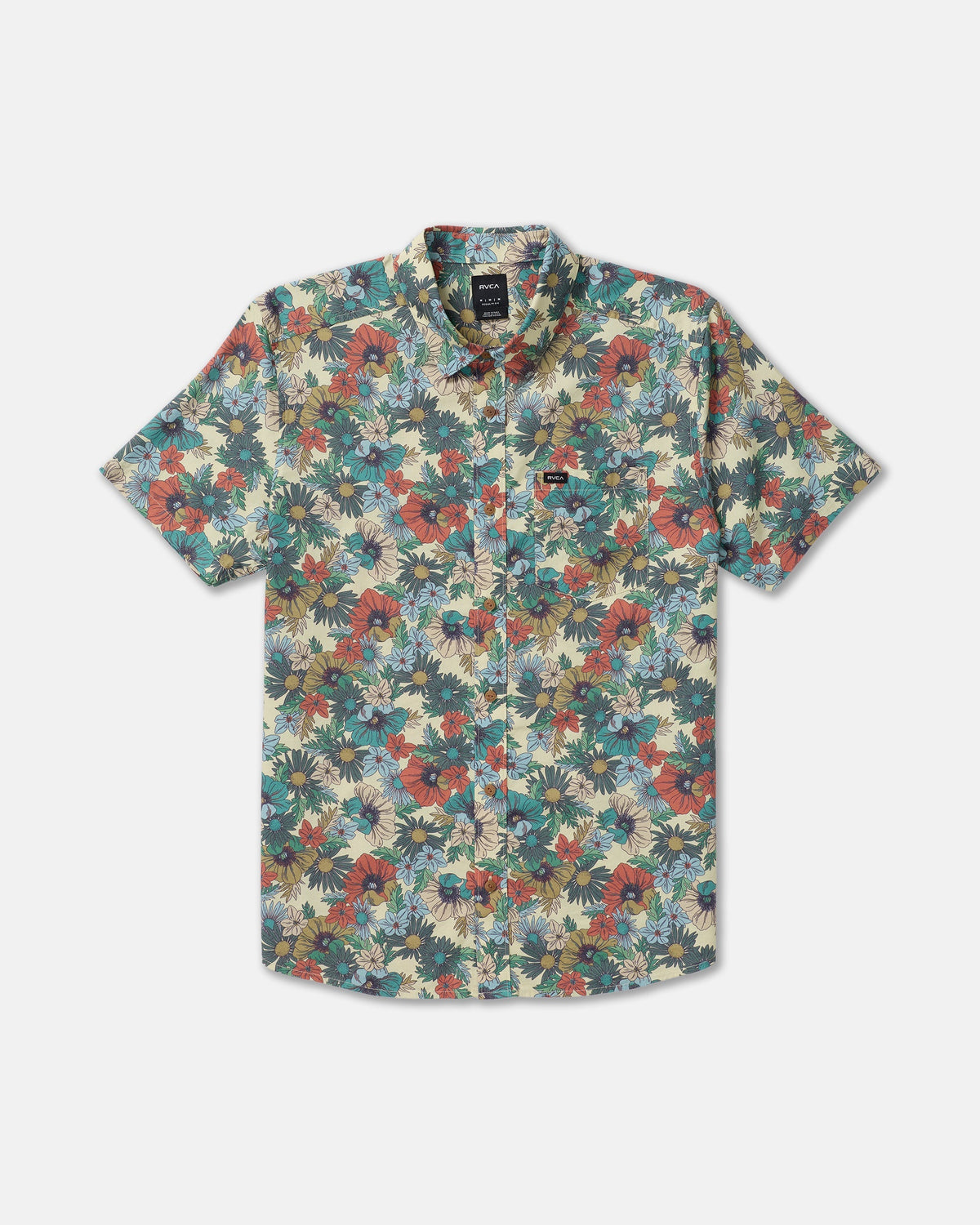 Botanical Short Sleeve Shirt - Ceramic