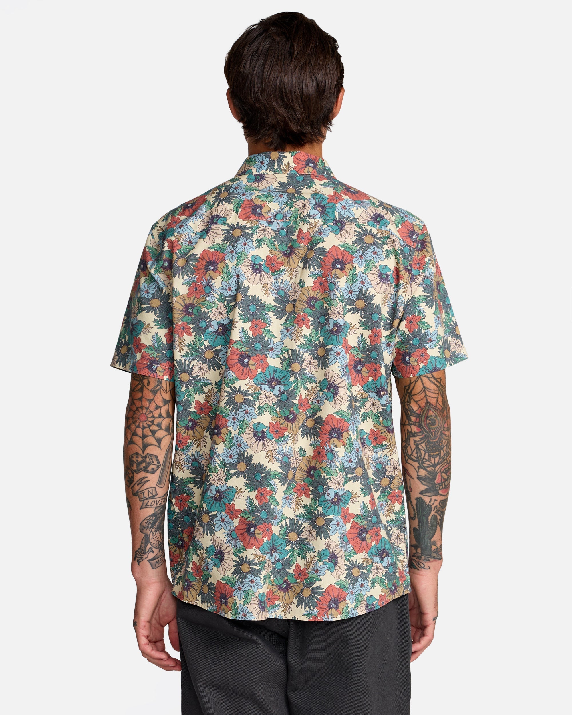 Botanical Short Sleeve Shirt - Ceramic