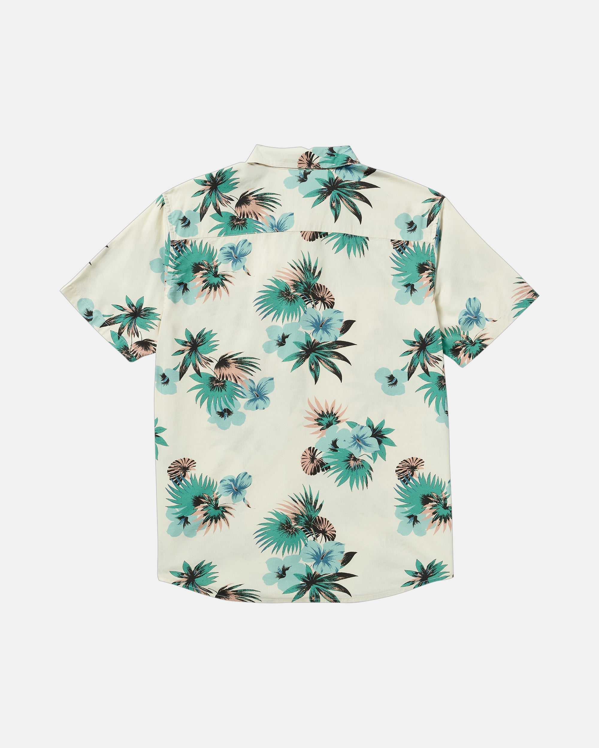 Botanical Short Sleeve Shirt - Light Khaki