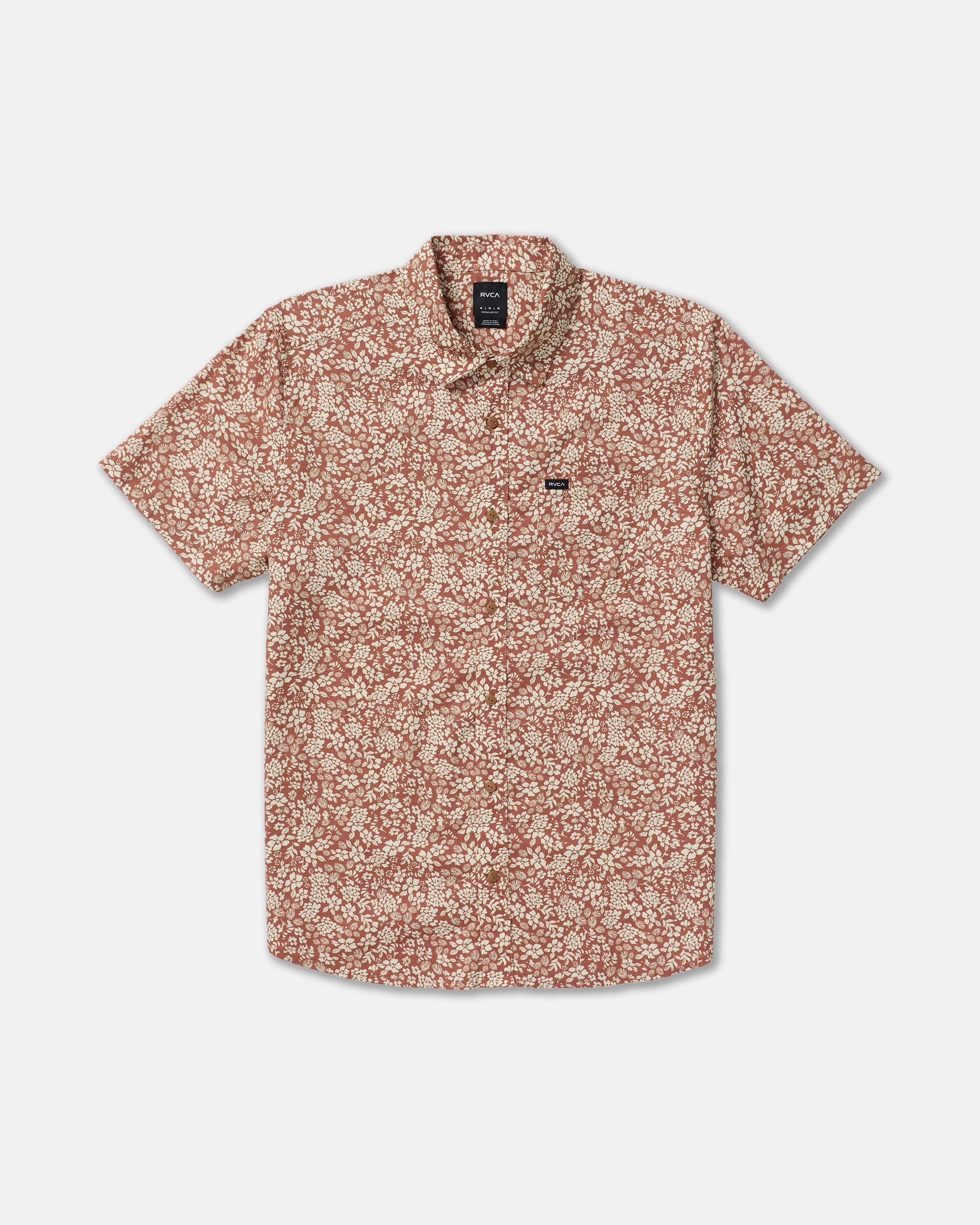 Botanical Short Sleeve Shirt - Rawhide