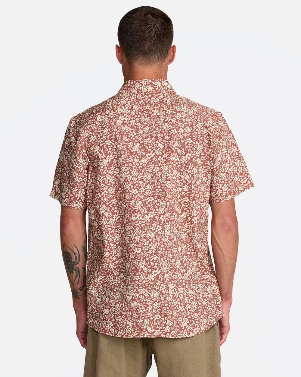 Botanical Short Sleeve Shirt - Rawhide
