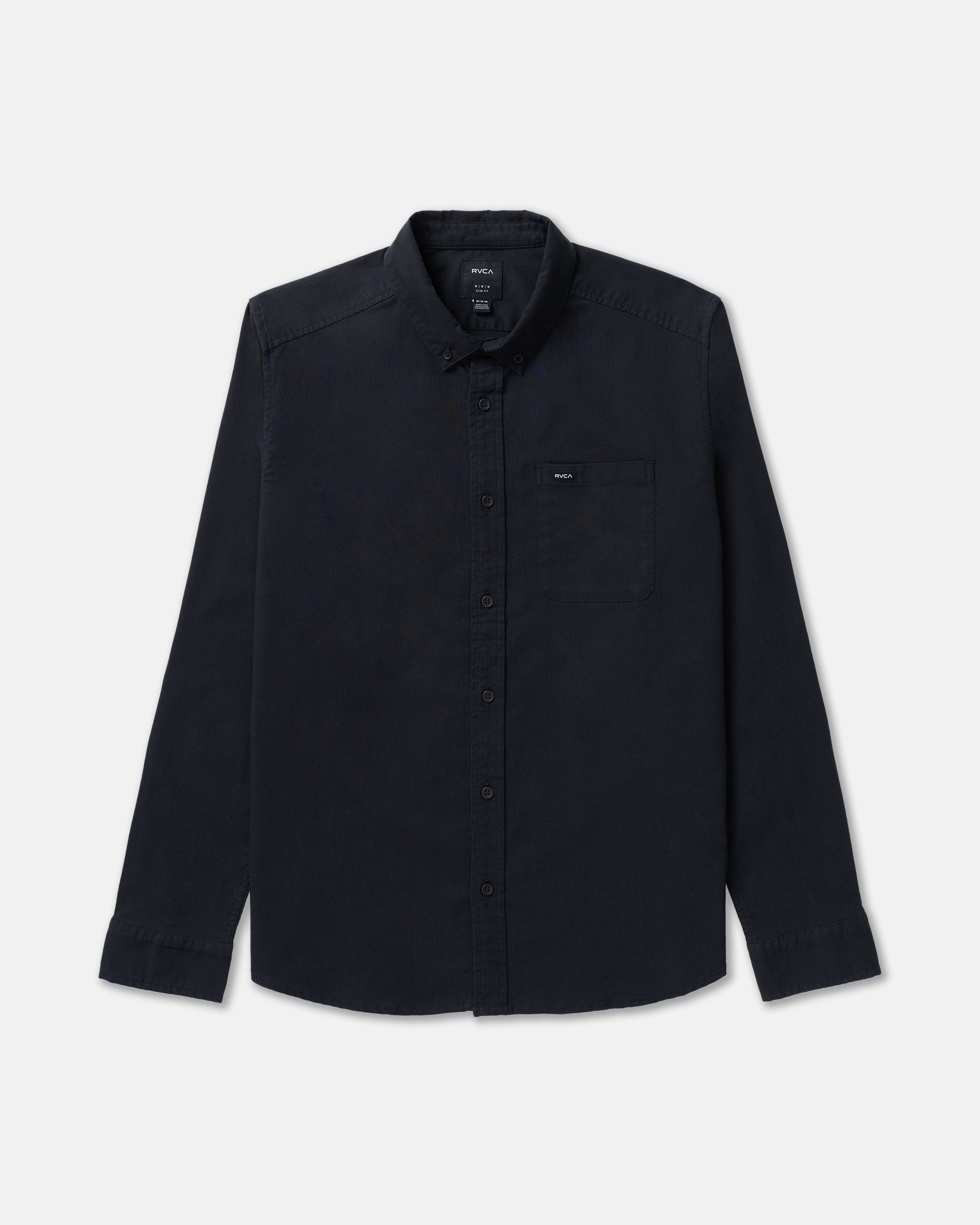 That'll Do Stretch Long Sleeve Shirt - Black