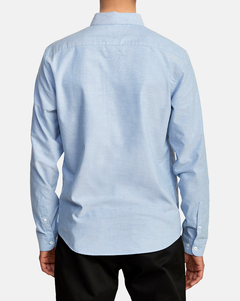 That'll Do Stretch Long Sleeve Shirt - Oxford Blue
