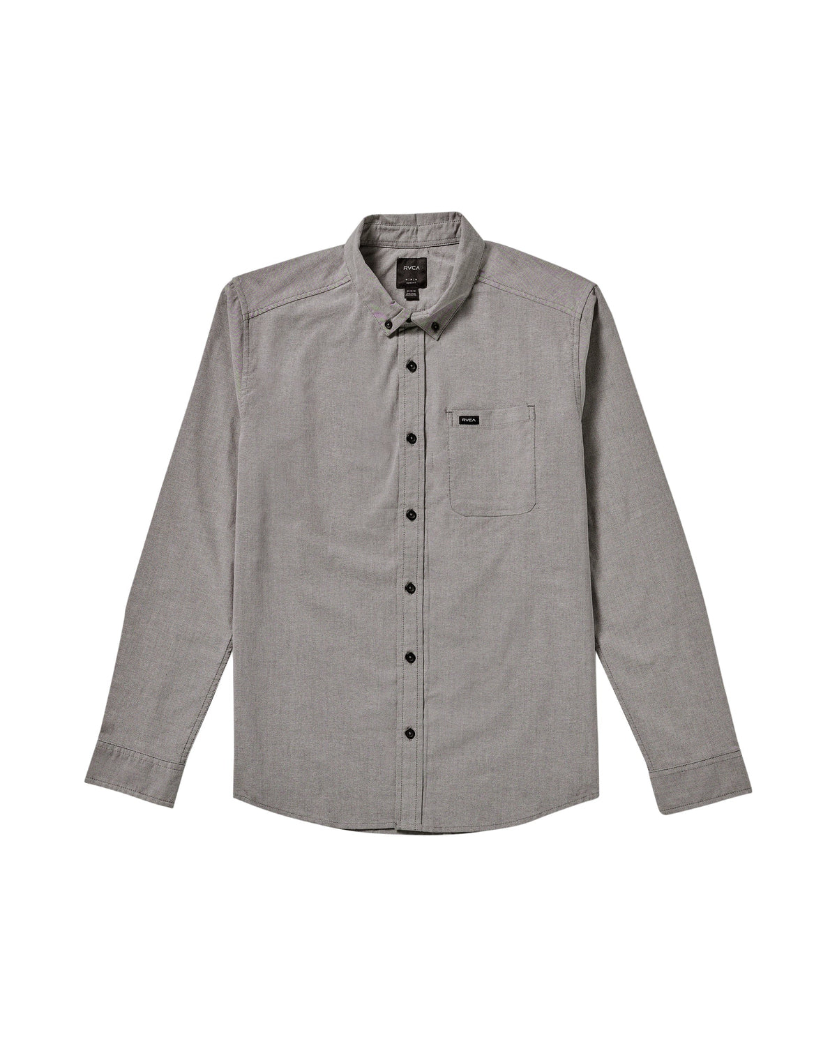 That'll Do Stretch Woven Long Sleeve Shirt - Pavement
