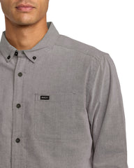 That'll Do Stretch Woven Long Sleeve Shirt - Pavement