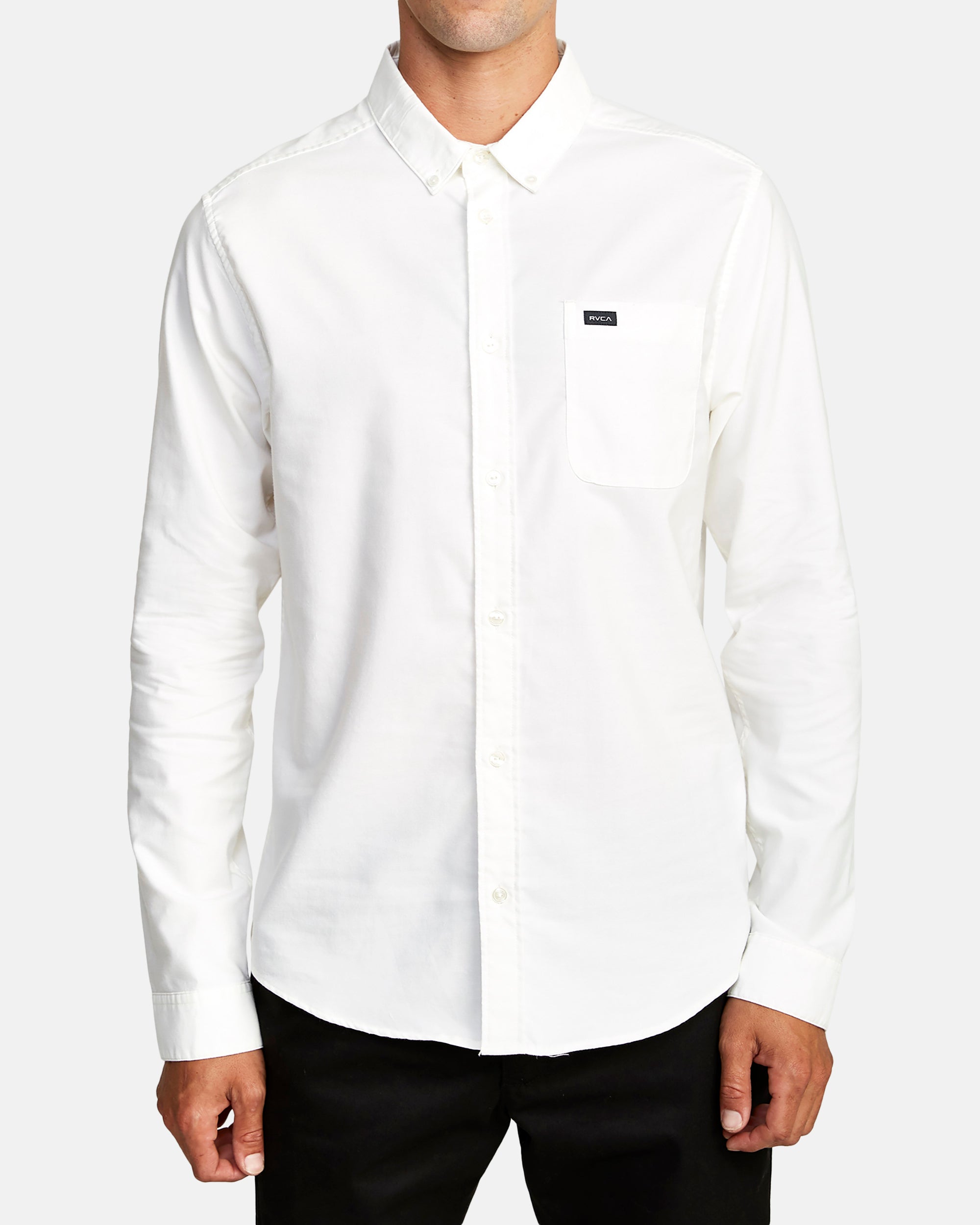 That'll Do Stretch Long Sleeve Shirt - White