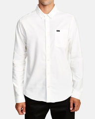 That'll Do Stretch Long Sleeve Shirt - White