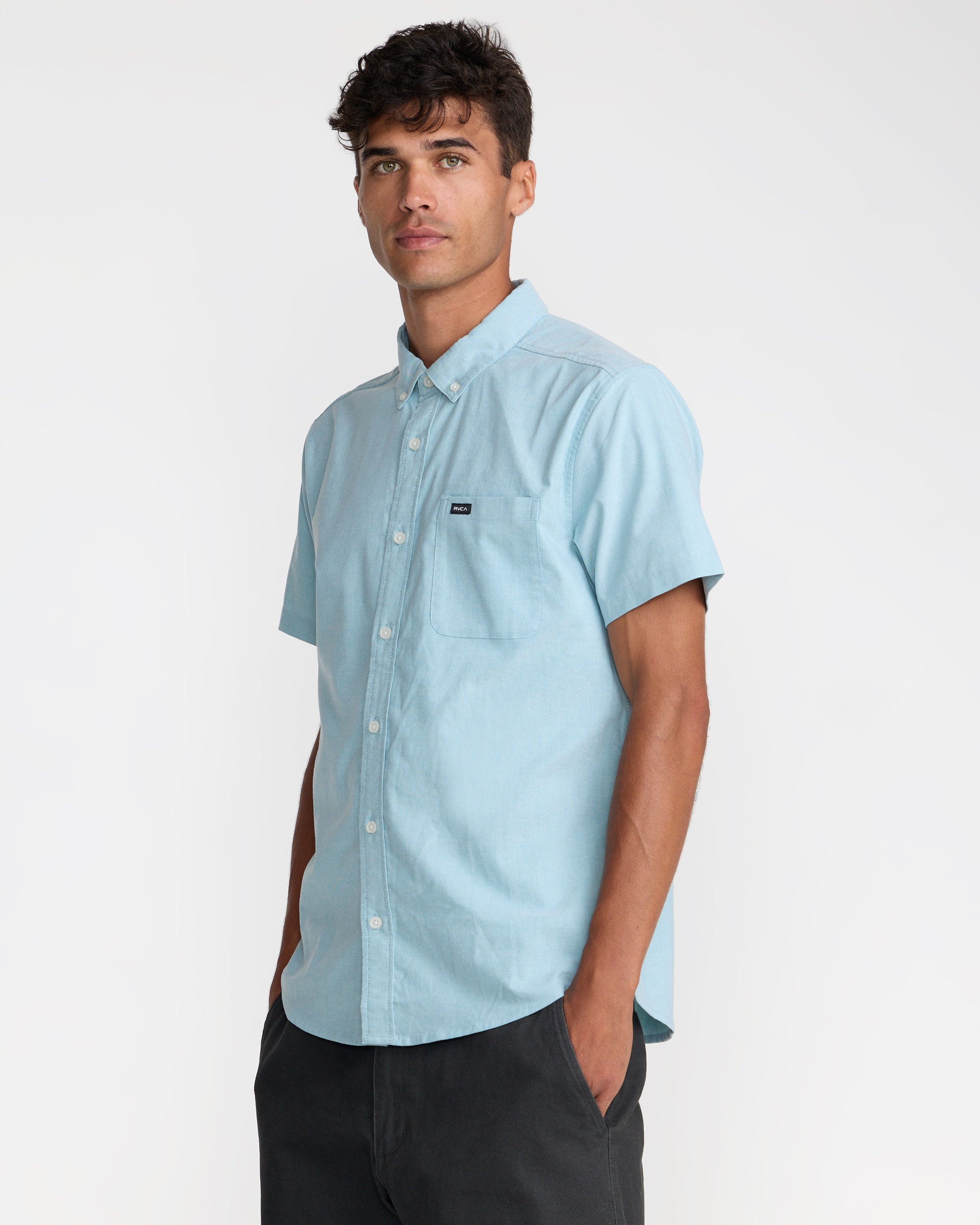 That'll Do Stretch Short Sleeve Shirt - Deep Teal