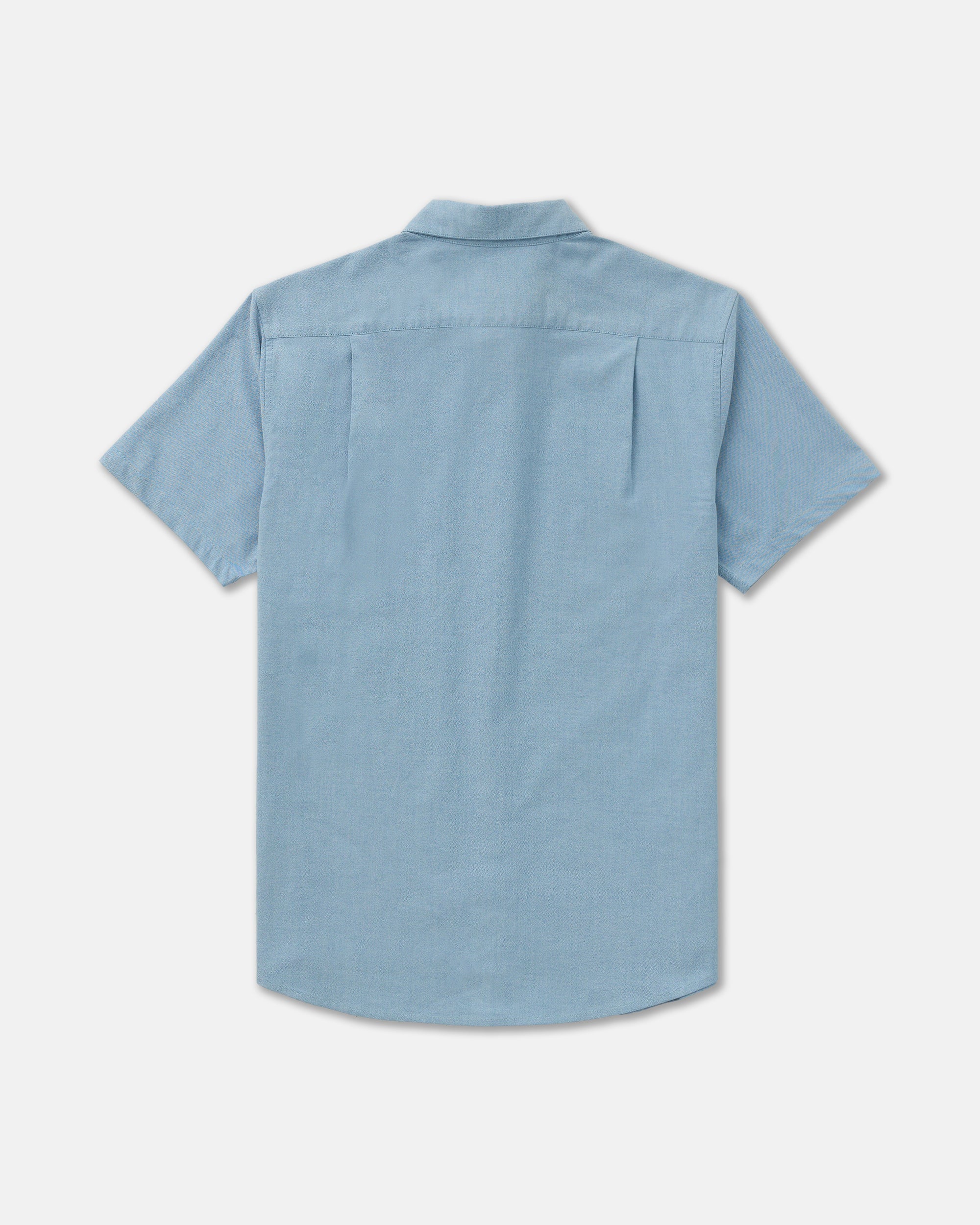 That'll Do Stretch Short Sleeve Shirt - Oxford Blue