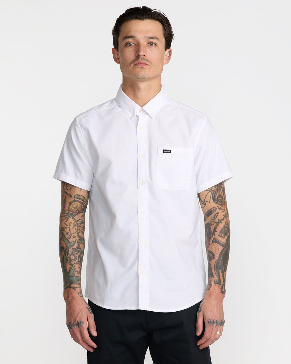 That'll Do Stretch Short Sleeve Shirt - White