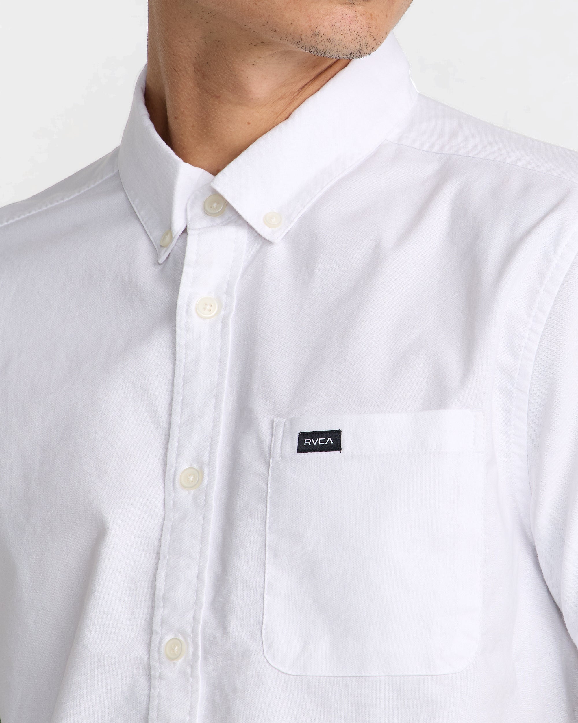 That'll Do Stretch Short Sleeve Shirt - White