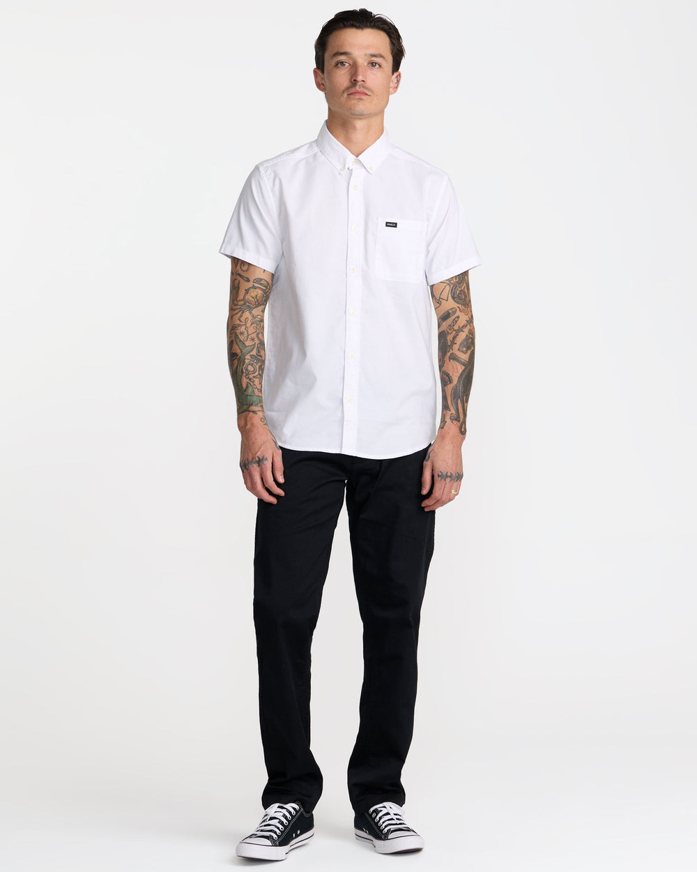 That'll Do Stretch Short Sleeve Shirt - White