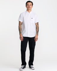 That'll Do Stretch Short Sleeve Shirt - White