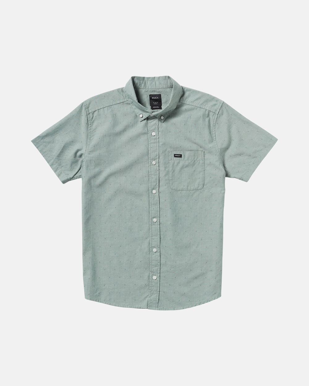 That'll Do Dobby Short Sleeve Shirt - Balsam Green