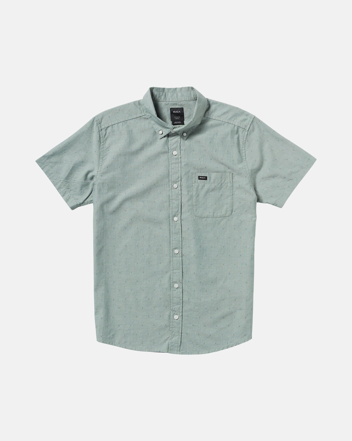 That'll Do Dobby Short Sleeve Shirt - Balsam Green