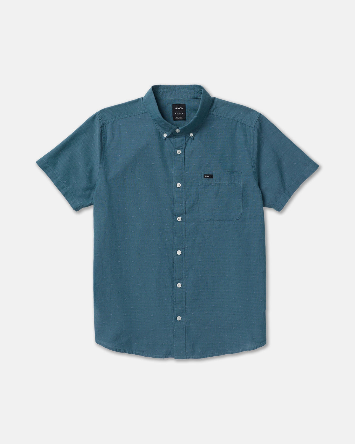 That'll Do Dobby Short Sleeve Shirt - Atlantic