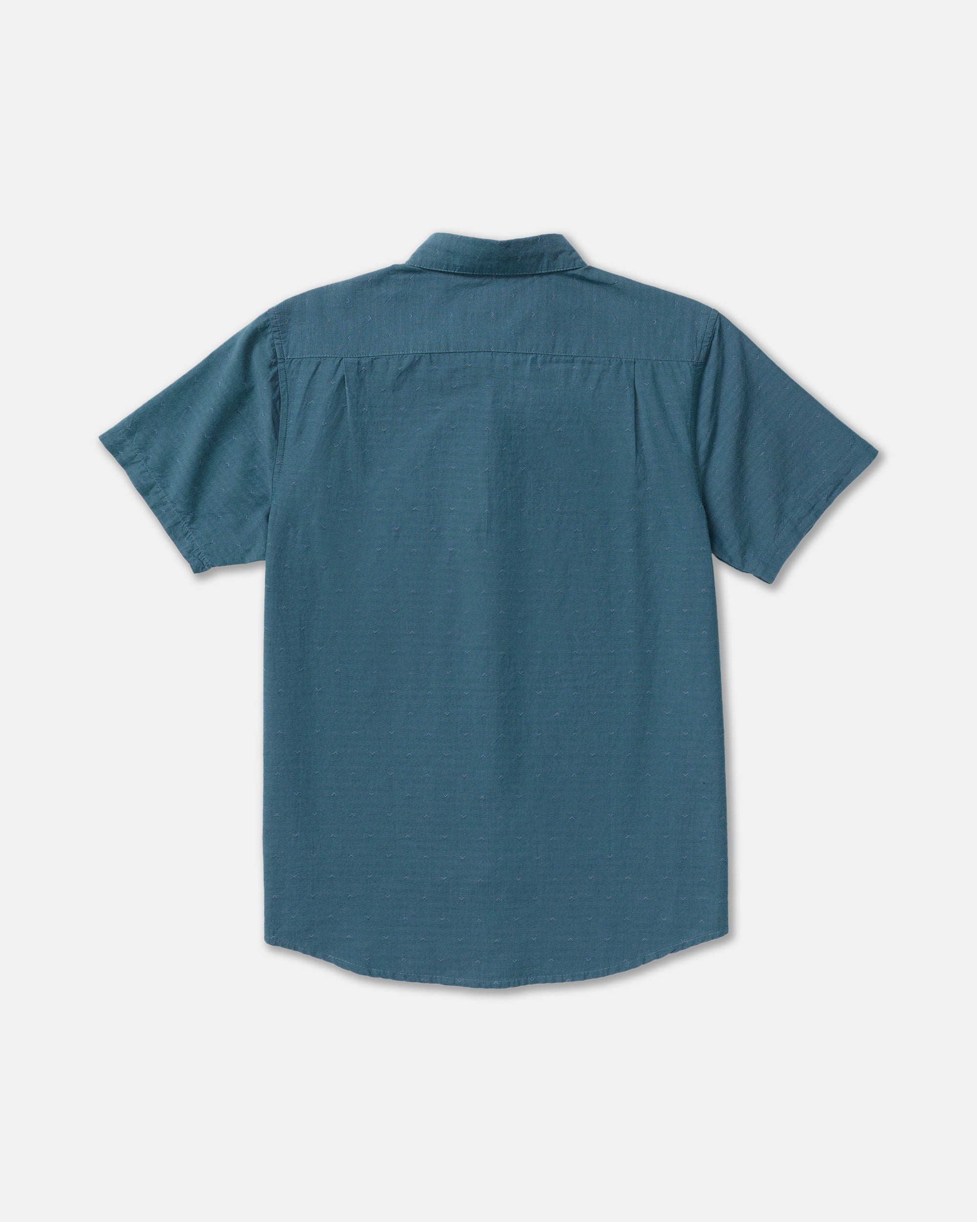 That'll Do Dobby Short Sleeve Shirt - Atlantic