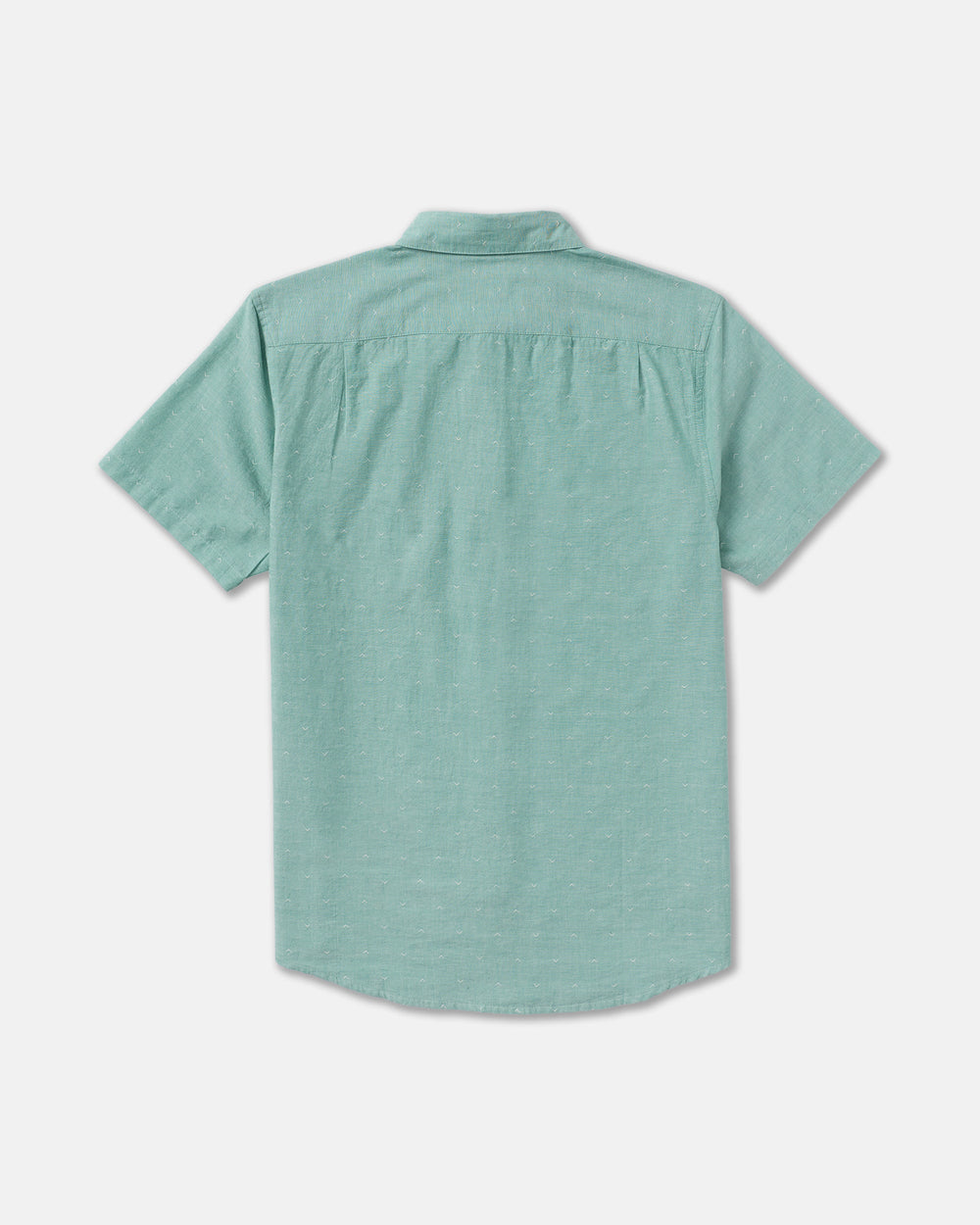 That'll Do Dobby Short Sleeve Shirt - Bottle Green