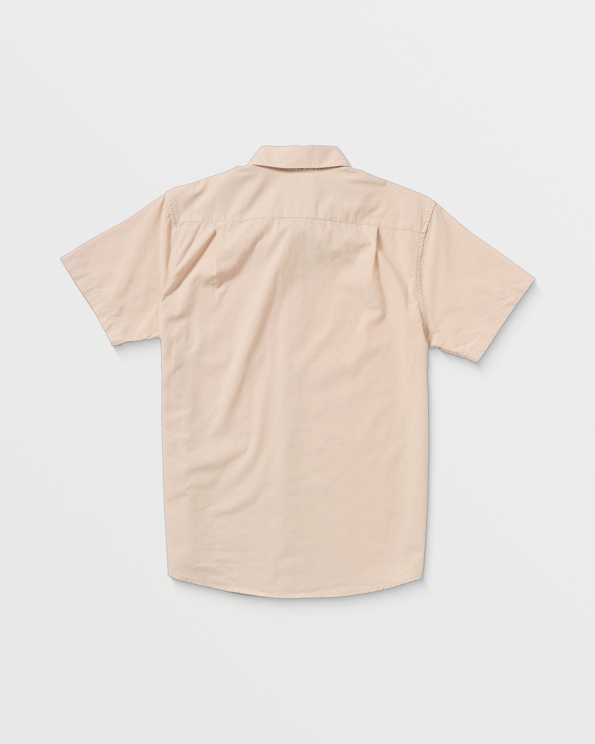 That'll Do Dobby Short Sleeve Shirt - Pale Mauve