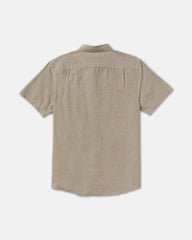 That'll Do Dobby Short Sleeve Shirt - Sand