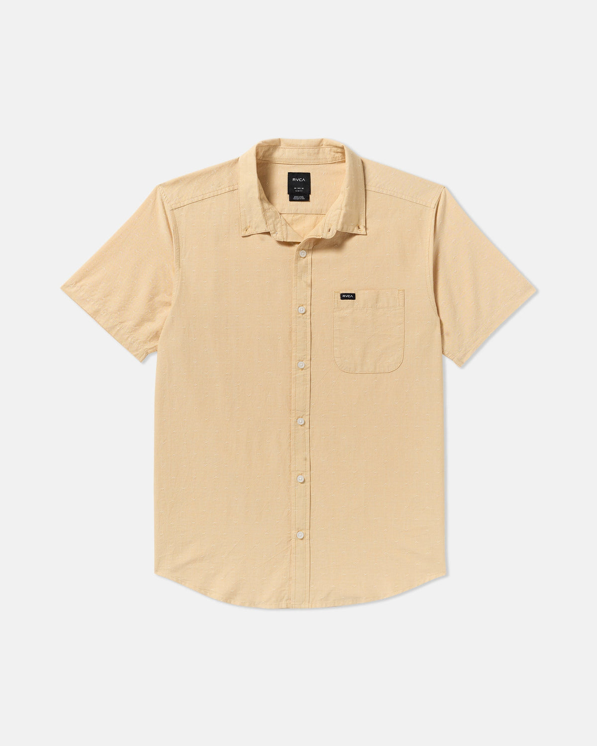 That'll Do Dobby Short Sleeve Shirt - Toasted