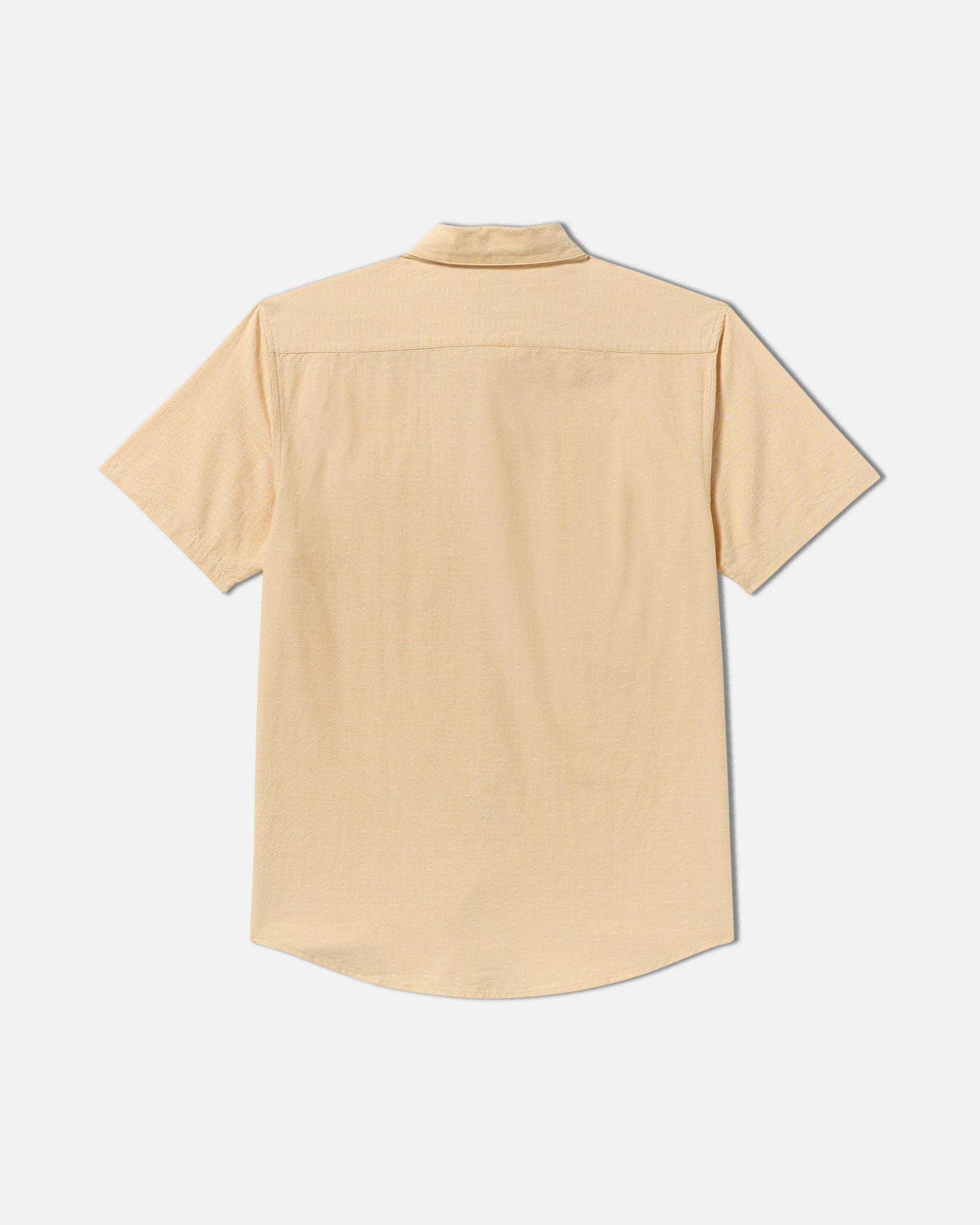 That'll Do Dobby Short Sleeve Shirt - Toasted