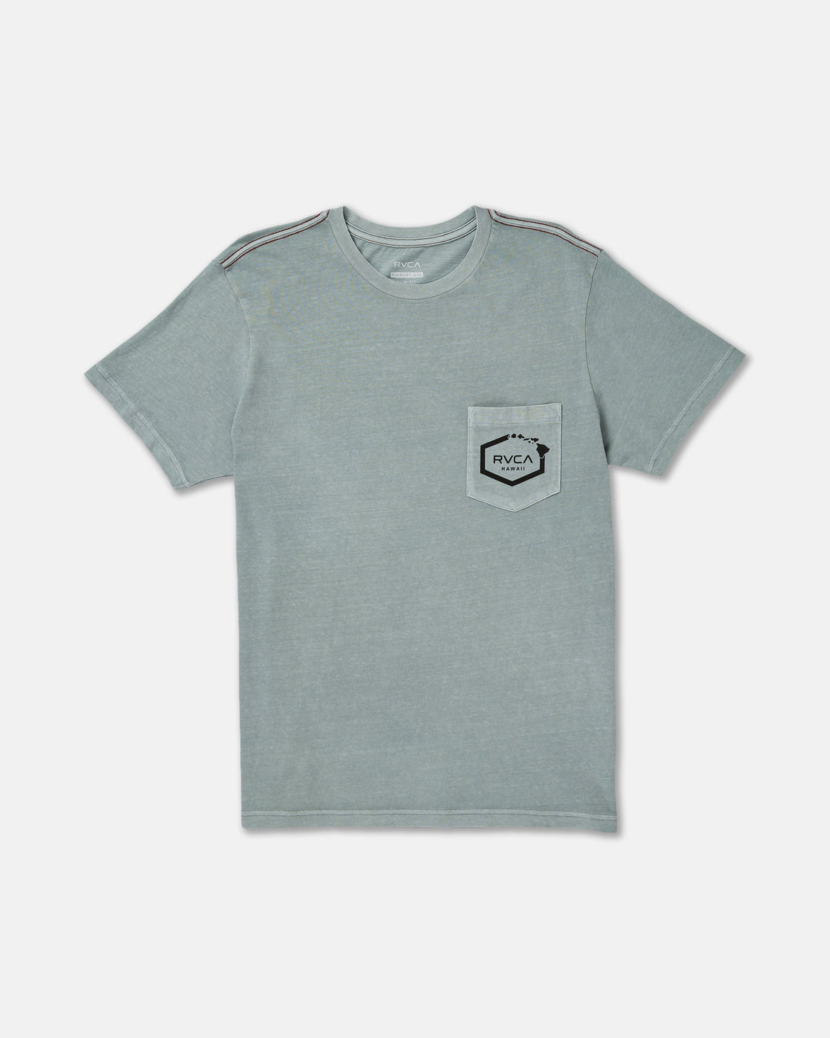 Island Hex Pocket Short Sleeve Tee - Lead