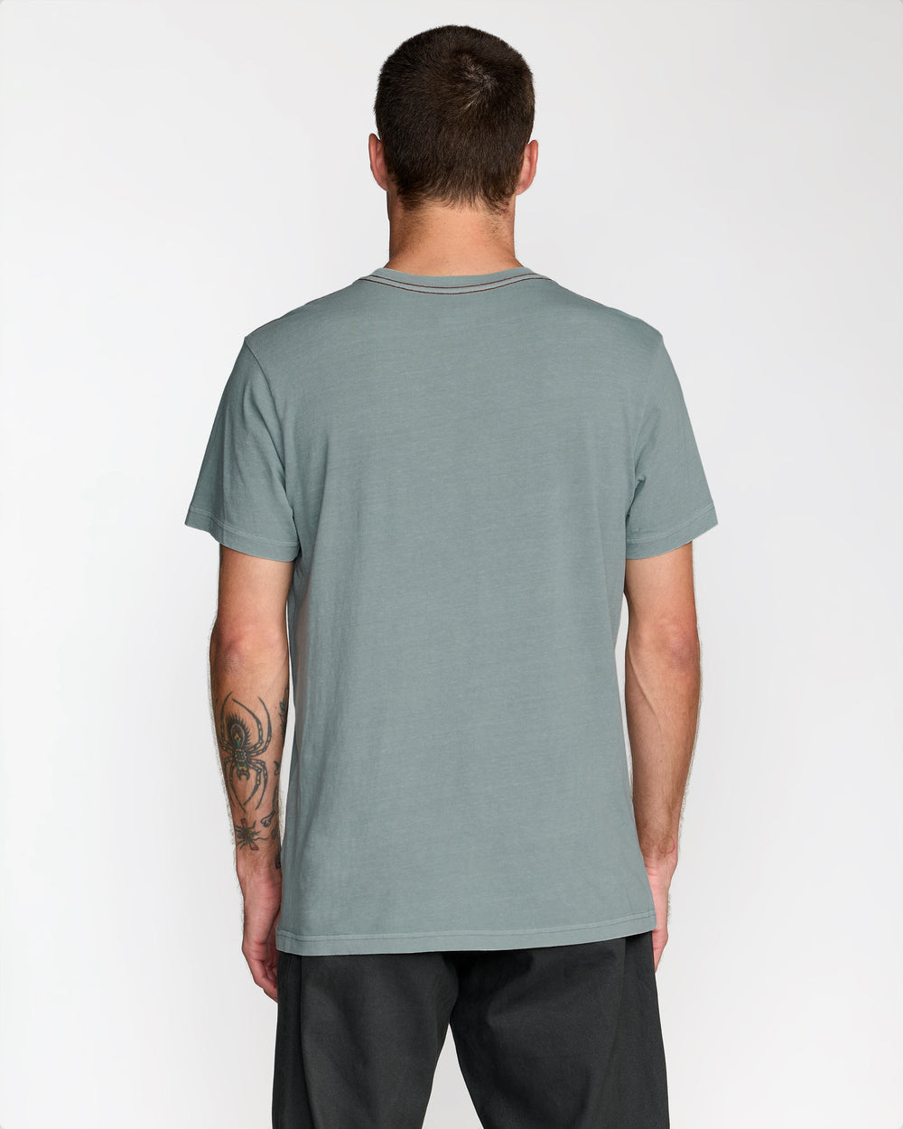Island Hex Pocket Short Sleeve Tee - Lead